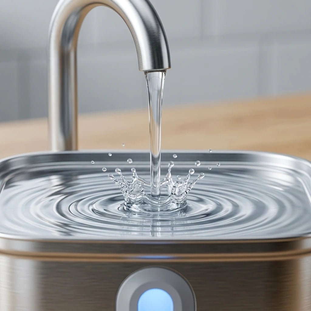 AquaFlow™ draadloze fontein. Altijd vers en gefilterd water.Maison PetsWF-F9-V1-B2