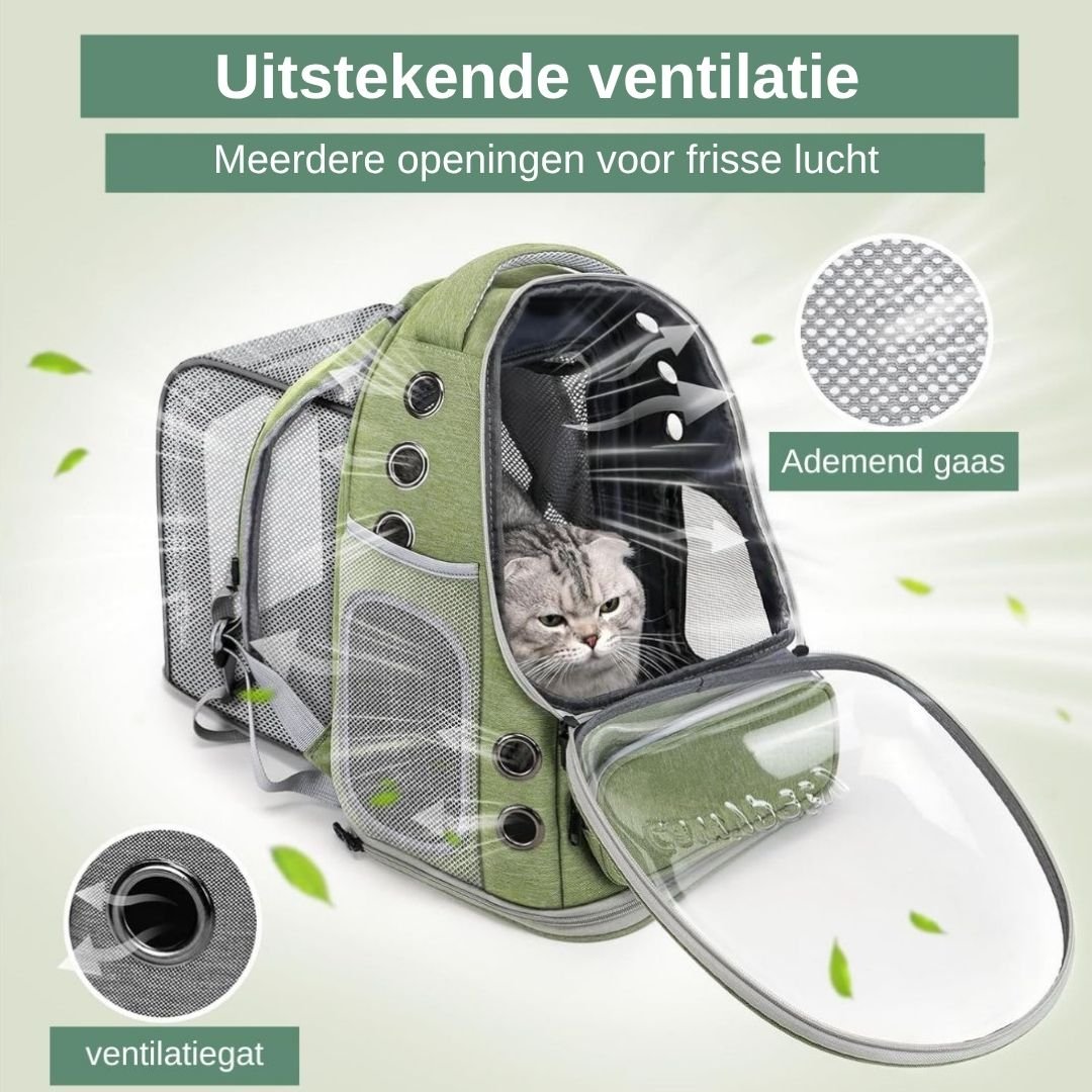 PetSpace™ - samen op pad, veilig comfortabel en zonder gedoe.Maison PetsGroen