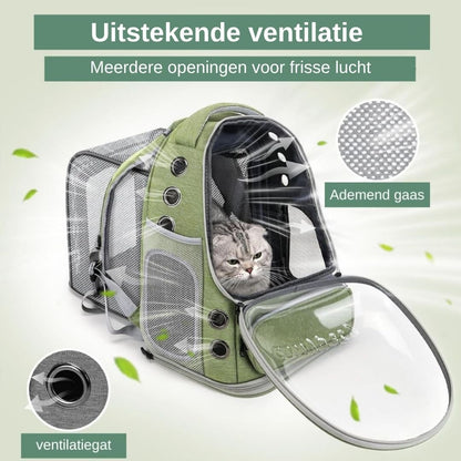 PetSpace™ - samen op pad, veilig comfortabel en zonder gedoe.Maison PetsGroen