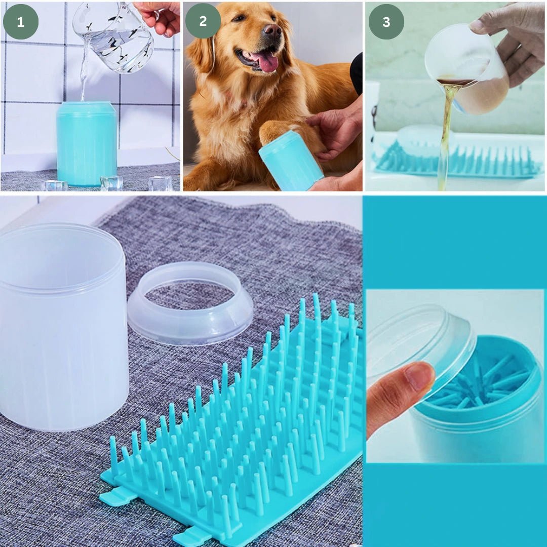 PawWash™ - Schone poten voor een schone vloerMaison PetsJW226001BlauwKlein (7.2 x 9.3 x 5.5cm) katten en puppy's