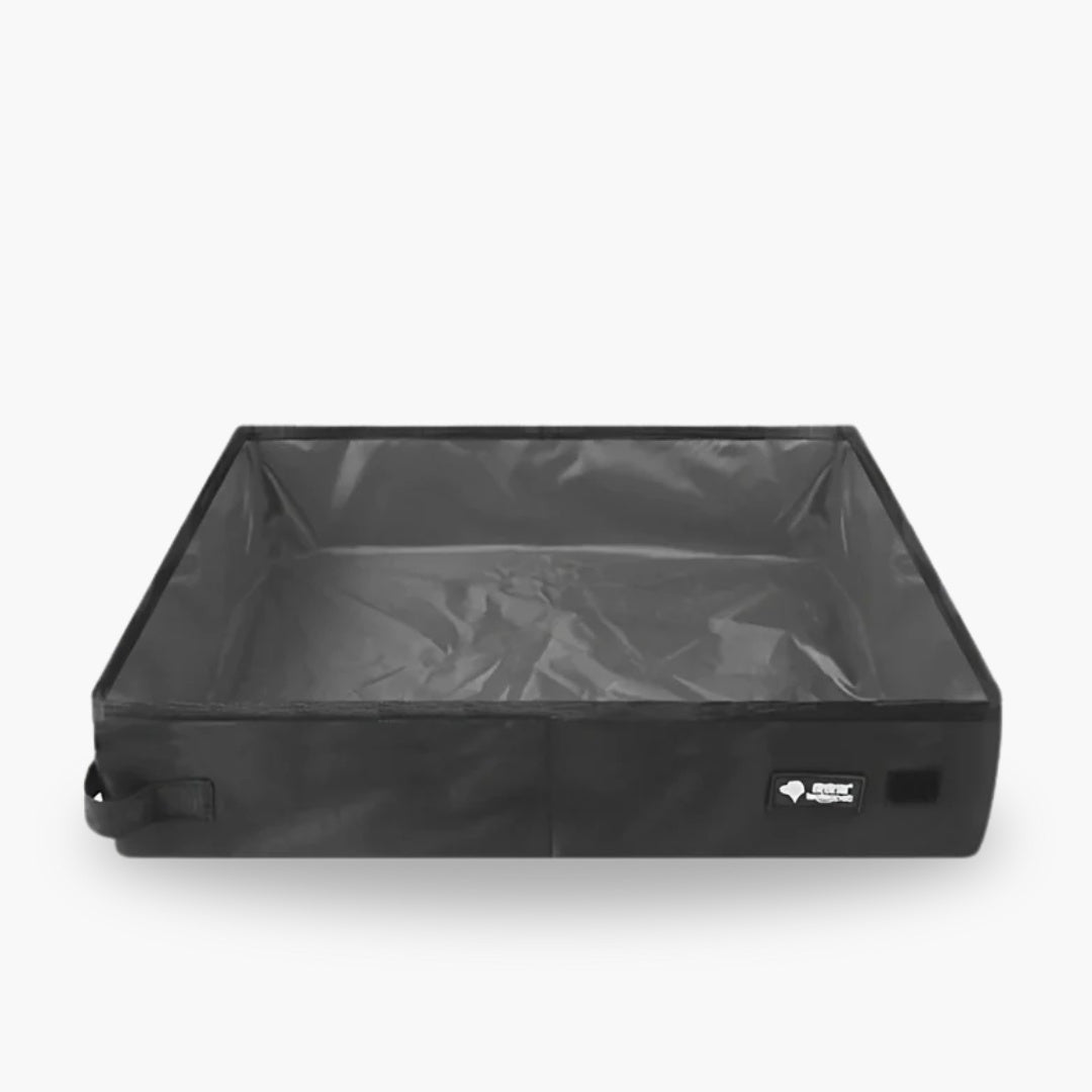TripBox™ - De kattenbak die je overal mee naartoe neemt.Maison Pets041-002-MZwartM - 40x30x11 cm