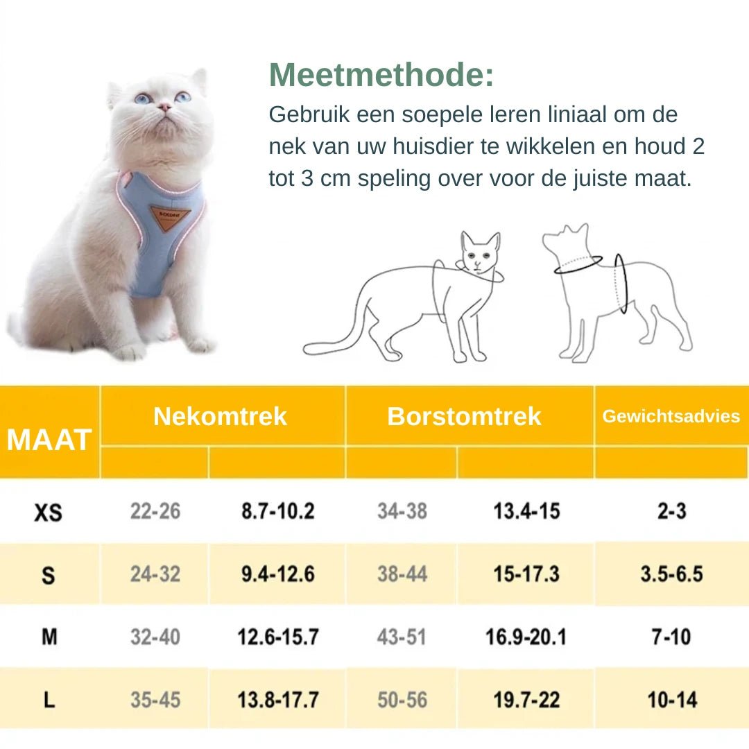 FitWalk™ - Optimale bewegingsvrijheid bij elke stapMaison Pets14:366Yellow;5:100014064XS 2-3 kgGeelXS (2 - 3kg)