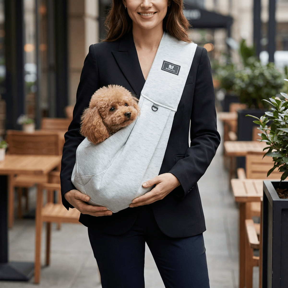 CityTote™ - Veilig samen op pad, dicht bij jouMaison Pets5282456193021-V2Lichtgrijs