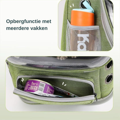 PetSpace™ - samen op pad, veilig comfortabel en zonder gedoe.Maison PetsGroen