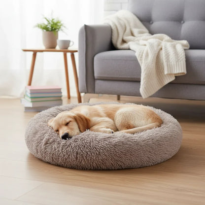 Kalmerend nestbed voor honden met hoge, ondersteunende rand — Maison Pets