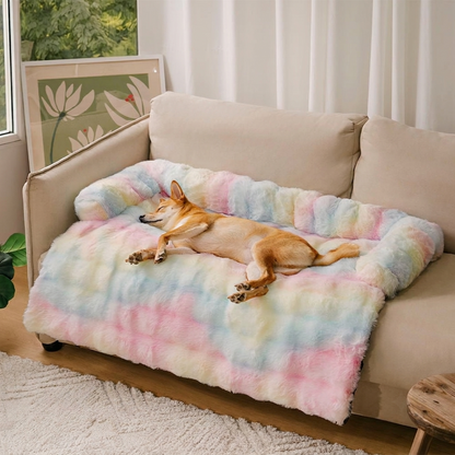 Hondenmand sofa beschermhoes — hond heerlijk warm, bank blijft schoon