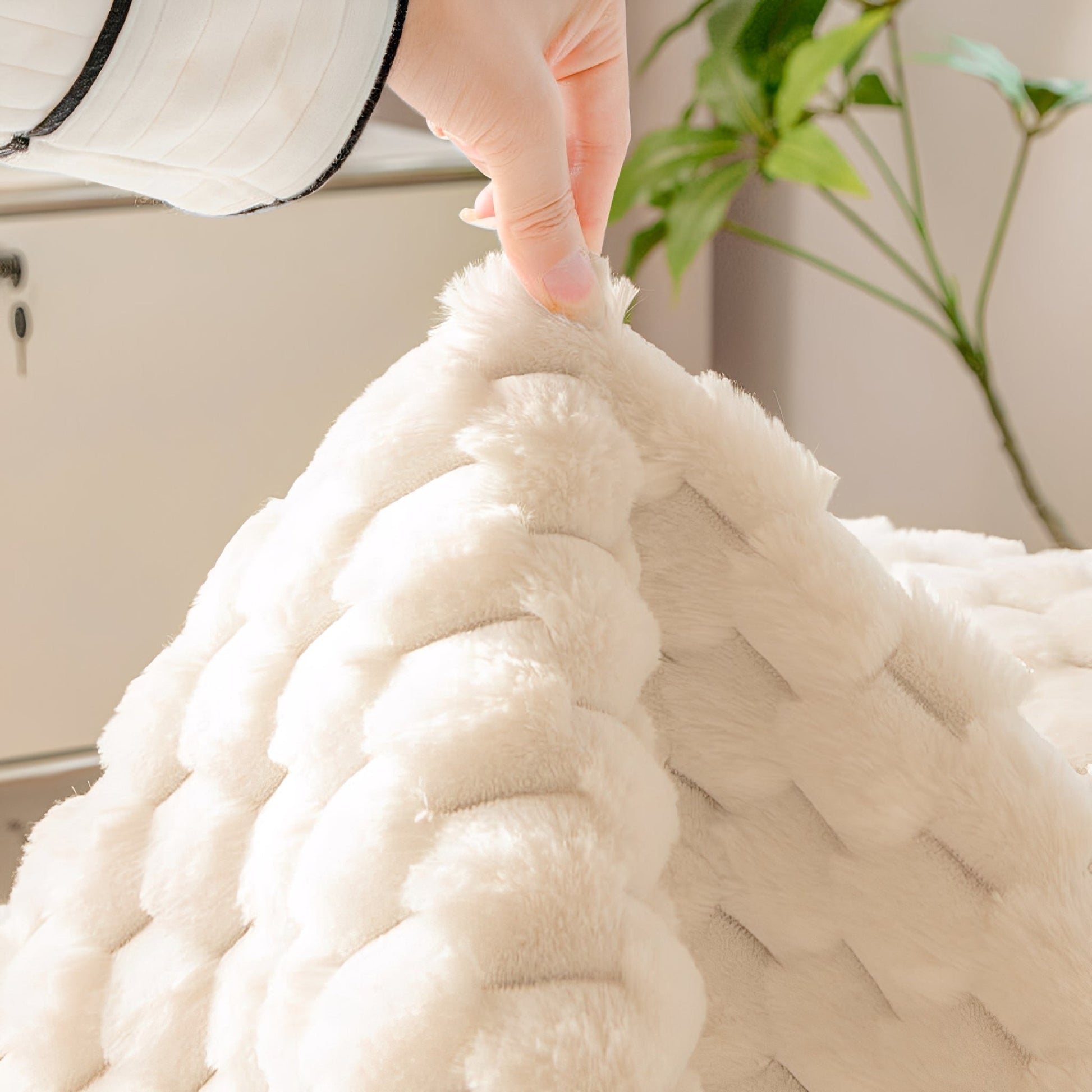 Anti-slip pluche bankhoes hond — meubelbescherming, machinewasbaar