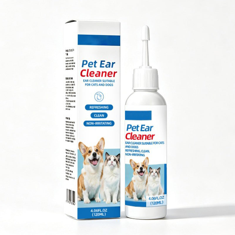 Oorreiniger voor hond en kat resultaat schoon oor