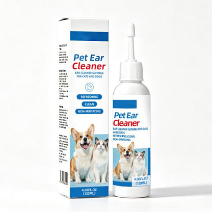Oorreiniger voor hond en kat resultaat schoon oor