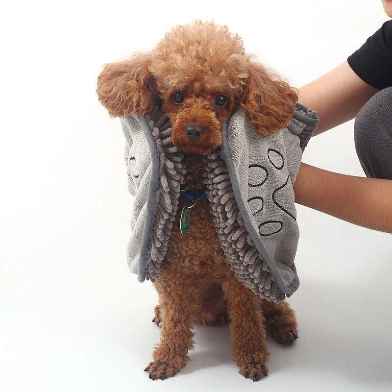 DryPaw drooghanddoek hond — microvezel dicht op vacht na het zwemmen