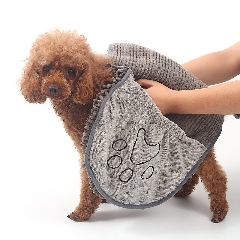 DryPaw microvezel drooghanddoek — wasbaar op 30 tot 40 graden behoudt absorptie