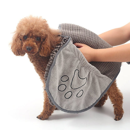 DryPaw microvezel drooghanddoek — wasbaar op 30 tot 40 graden behoudt absorptie