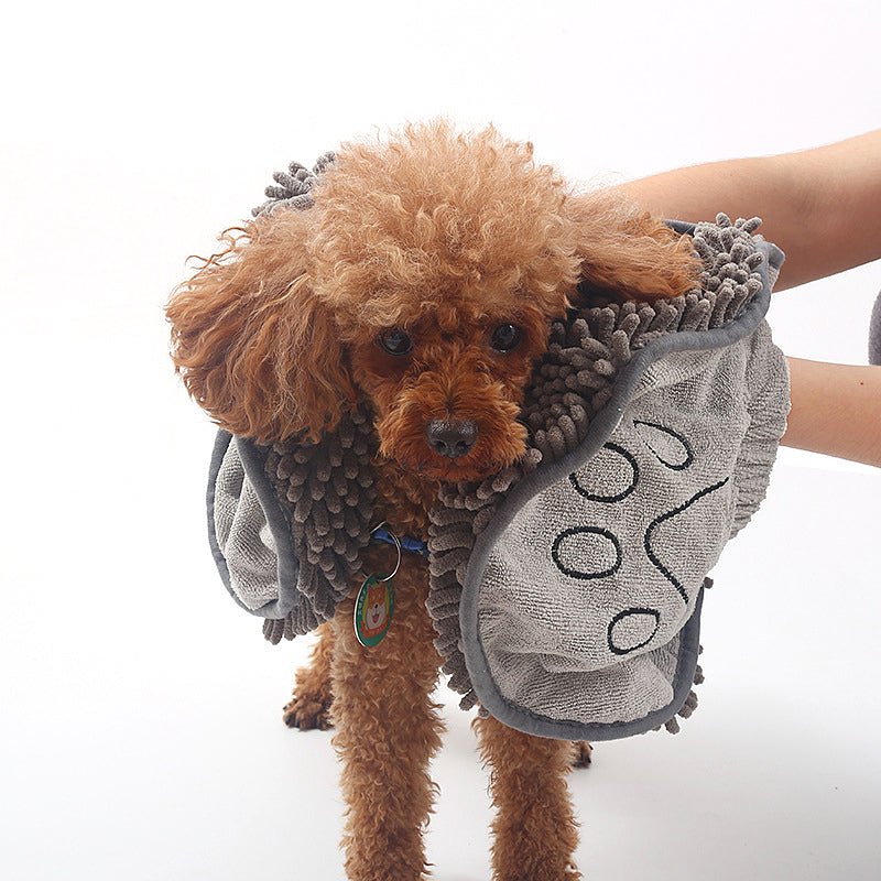 DryPaw honden handdoek — eenvoudig inwikkelen en deppen zonder te wrijven
