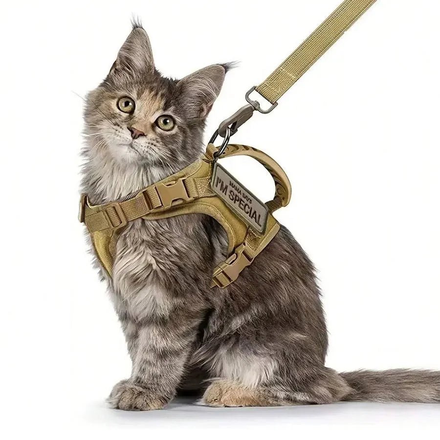 Waterdicht kattenharnas verstelbaar vest voor katten