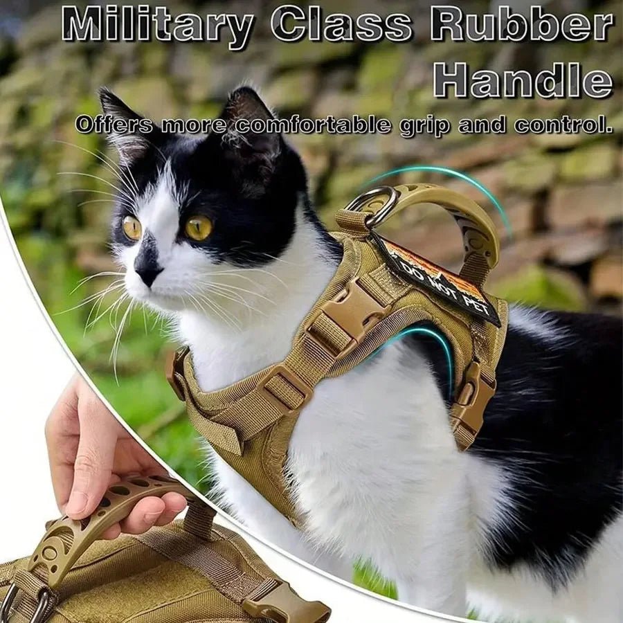 Waterdicht kattenharnas verstelbaar vest voor katten